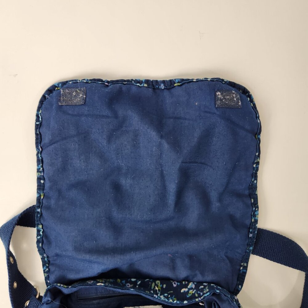 Levis Bag Womens Blue Micro Floral Corduroy Vintage Shoulder Y2K Jean Pockets - Picture 8 of 16